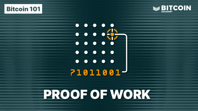 Wat is proof-of-work?